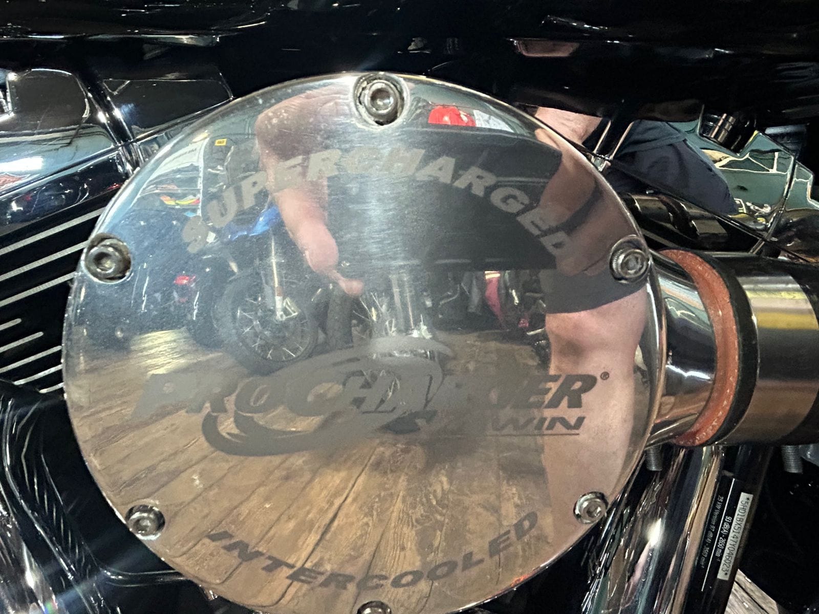 2007 Harley Davidson Fatboy Supercharger - Image 8